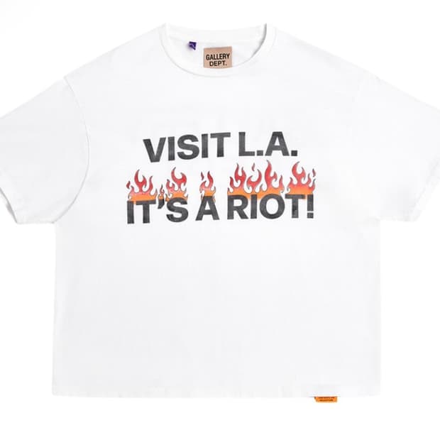 갤러리디파트먼트 VISIT L.A. 티셔츠