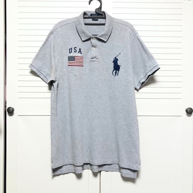 폴로 카라티 랄프로렌 빅포니 USA 반팔 티셔츠