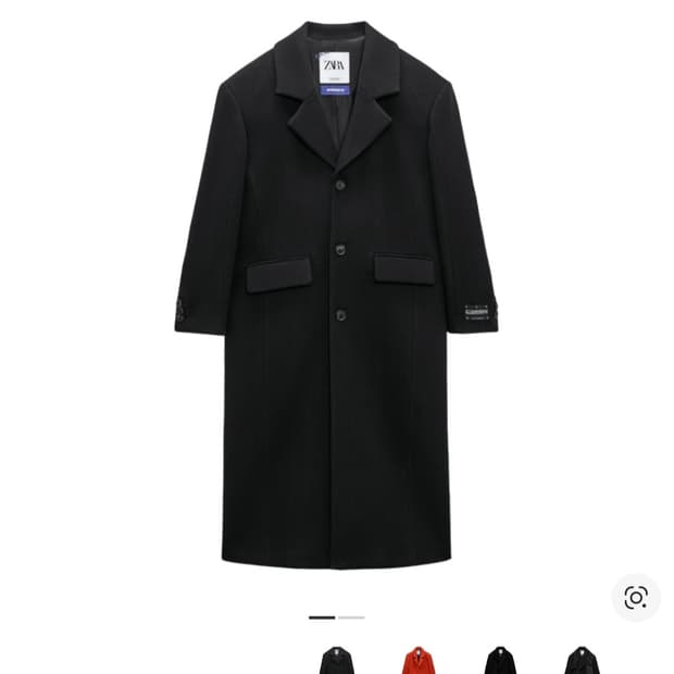 자라x아더에러 울 코트 s