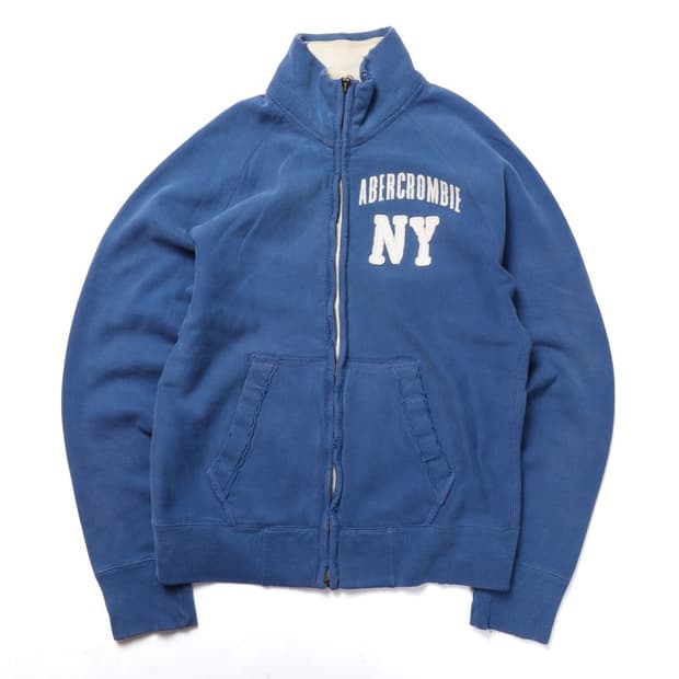 아베크롬비 Abercrombie & Fitch Logo Zip Up 

