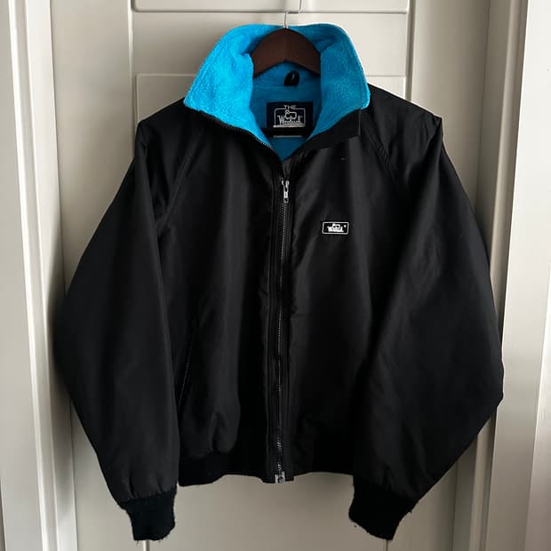 90s Woolrich 울리치 women 플리스 웜업 자켓 