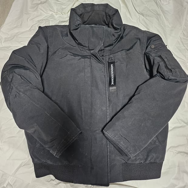 내셔널지오그래픽 유틸리티 패딩 자켓 100