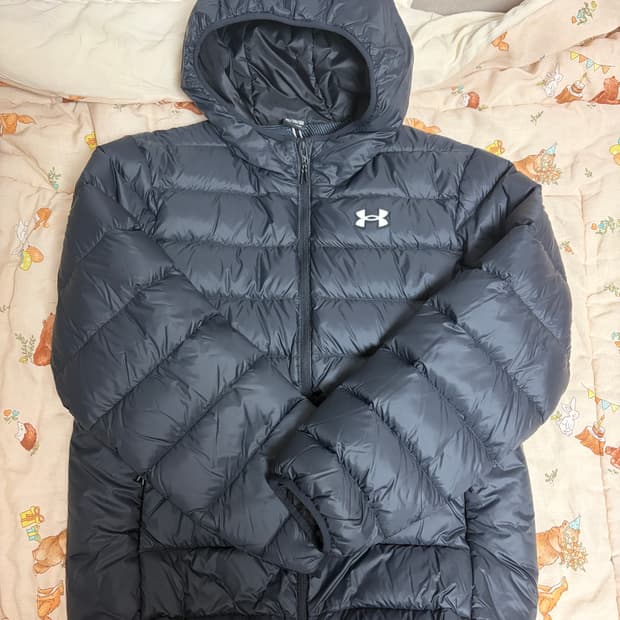 언더아머 ua 레전드 다운 후디드 재킷 패딩 xl