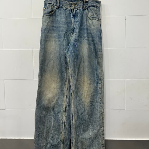 mod 9 빈티지 와이드 데님