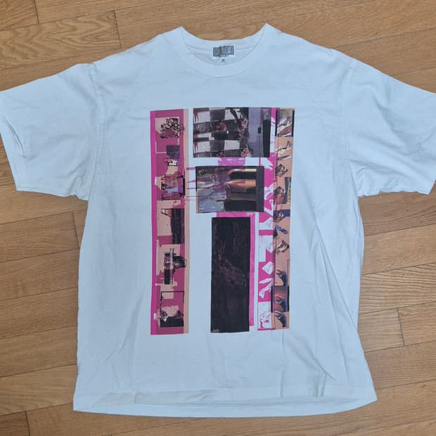 CAV EMPT 화이트 그래픽 반팔 티셔츠 XL