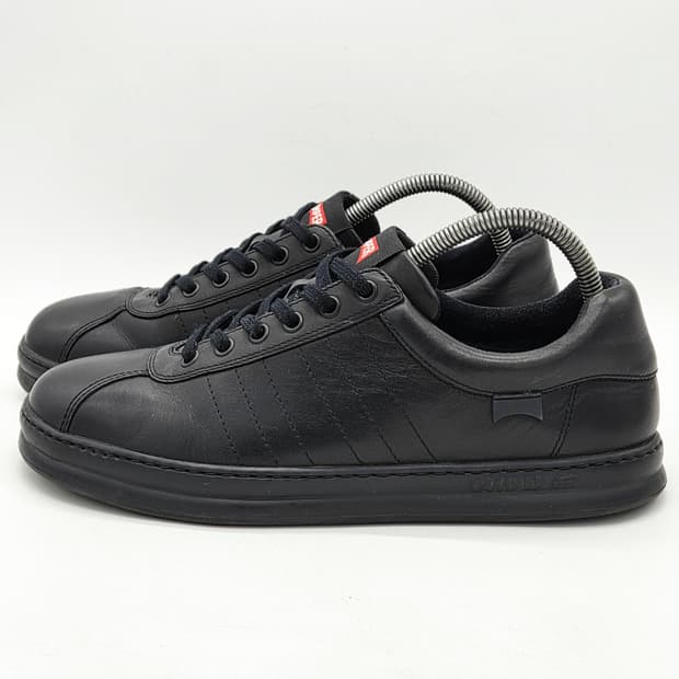 캠퍼 러너 레더 스니커즈 블랙 (41)