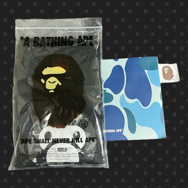 베이프 픽셀 카모 베이비 마일로 반팔티