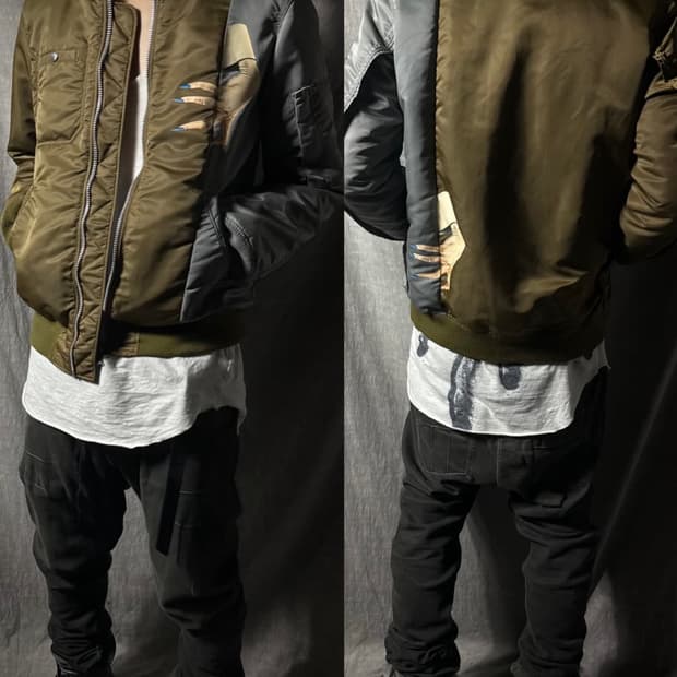 Undercover "The Hand" MA-1 Bomber Jacket