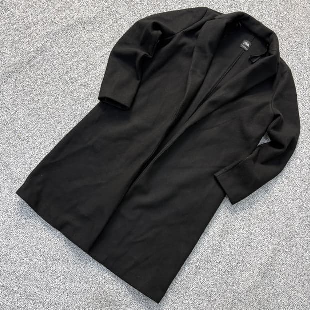 M 자라 여성 롱 코트 가디건 0401J