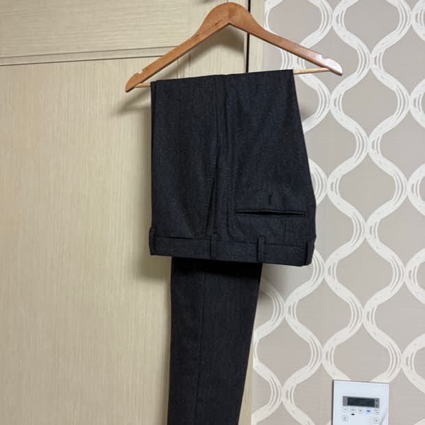 캠브리지 멤버스 울 케시미어 혼방 팬츠 새상품