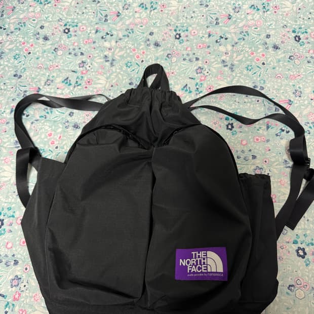 노스페이스 퍼플라벨 마운틴 윈드 백팩 블랙 N25SO077