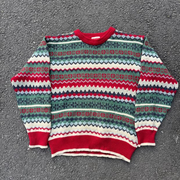 빈티지 맥그리거 울 스웨터