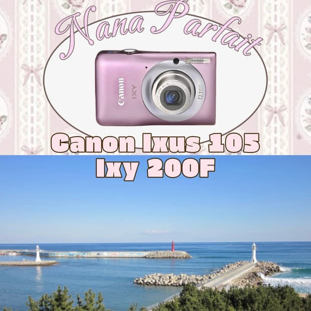 새제품,작례있음) 캐논 IXY 200F , Ixus105 빈티지 디카