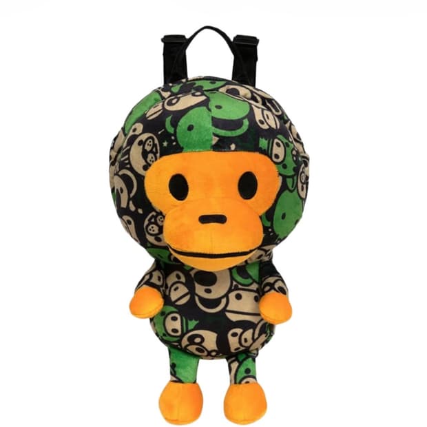 BAPE 베이비 마일로 플러시 백팩 