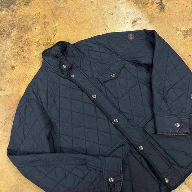 [정품/L] 폴로 랄프로렌 다이아 퀼팅 자켓 네이비 b8