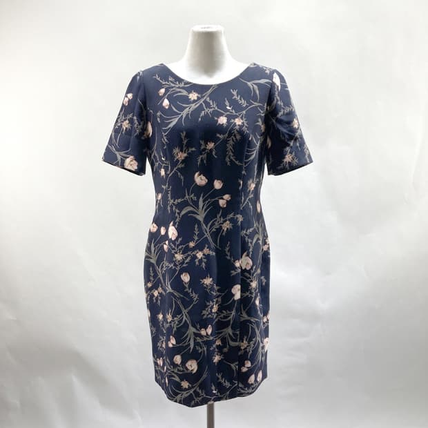 미니멈 여성플라워원피스 네이비 90 