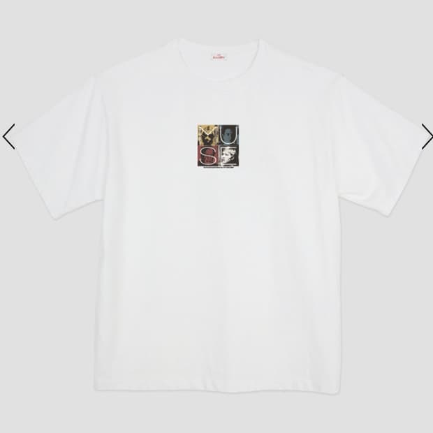 1011 갤러리 muse T-shirts white