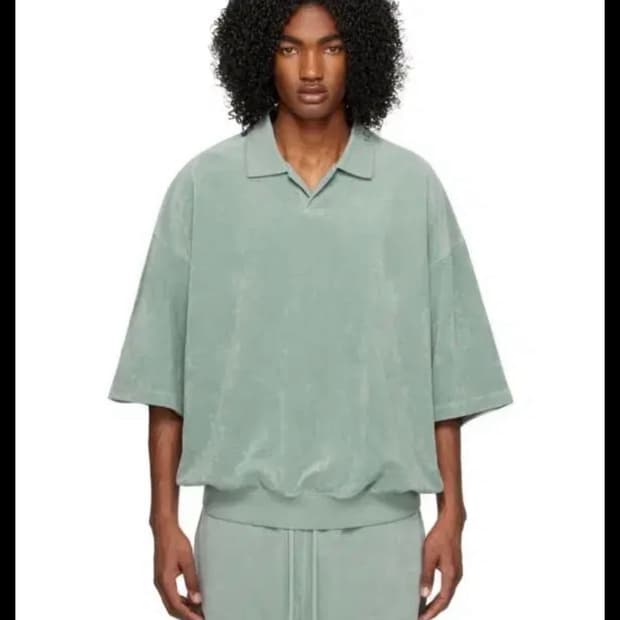 피오오브갓 에센셜 테리 폴로 셔츠 M (새상품)