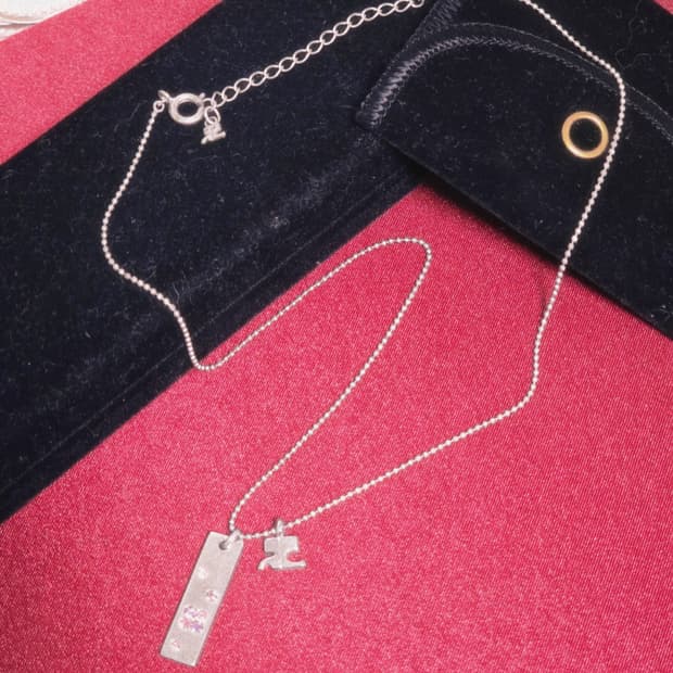 실버 쿠레쥬 목걸이