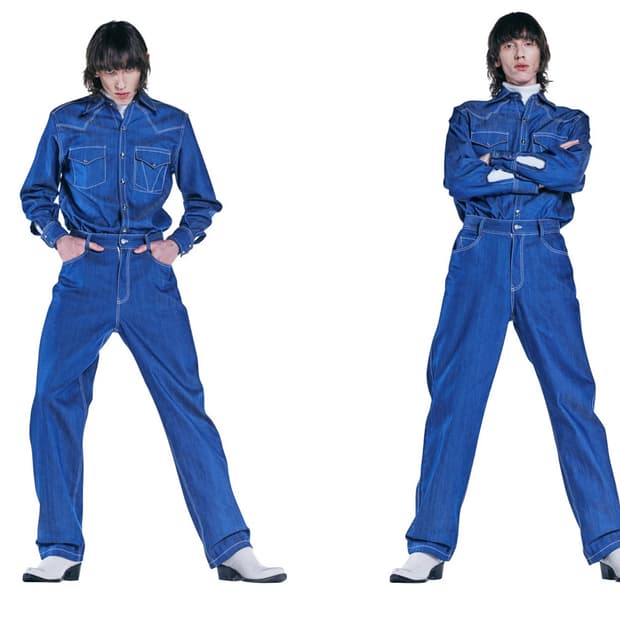 Labeless 웨스턴 데님 셋업