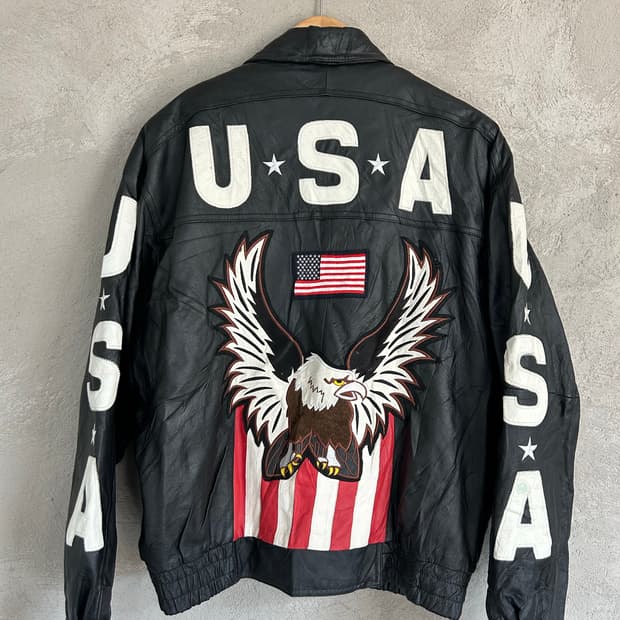 USA 가죽자켓