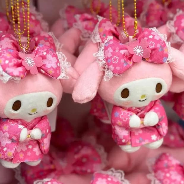 산리오 기모노 인형 마이멜로디 새상품