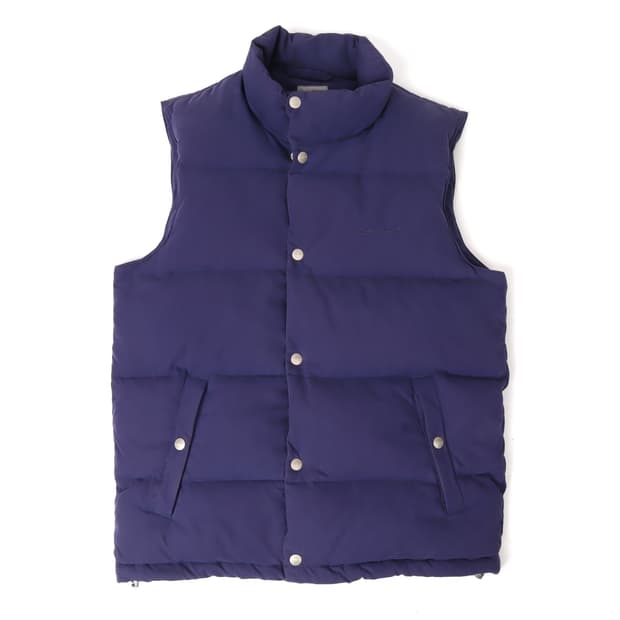 칼하트 네이비 브룸 다운 패딩 베스트