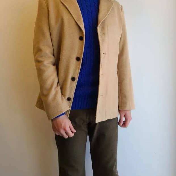 DOWBL JAPAN 베이지 미니멀 재킷