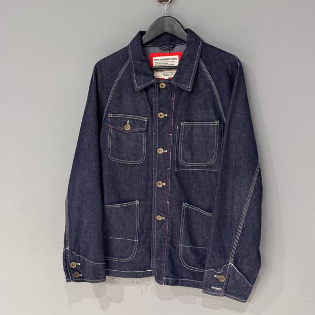 Dickies 디키즈 스티치 커버올 데님 워크자켓