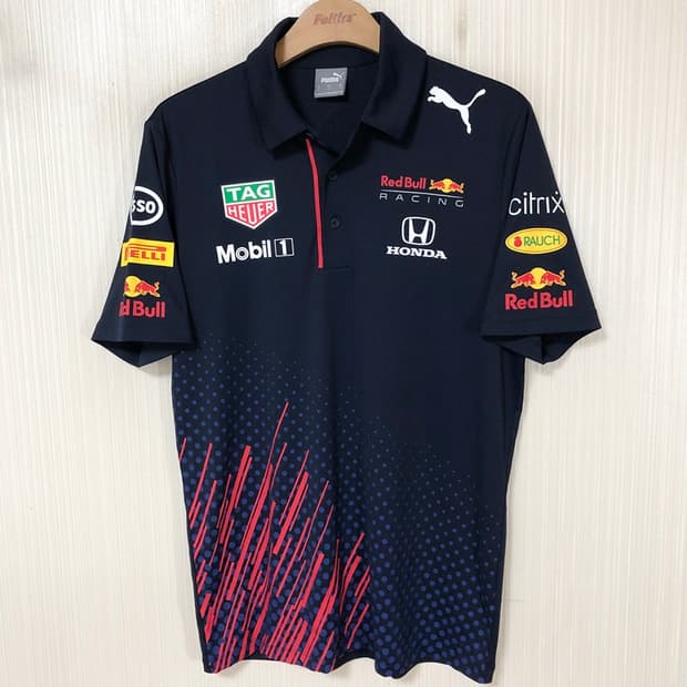 푸마 F1 21시즌 오라클 레드불 레이싱팀 폴로셔츠 S(해외)