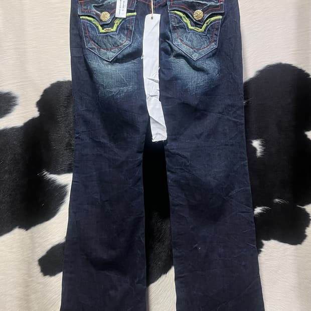 Y2K 무드 데님팬츠