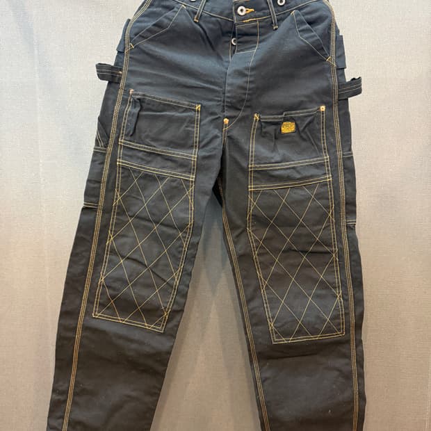 캐피탈 럼버팬츠 블랙 0사이즈