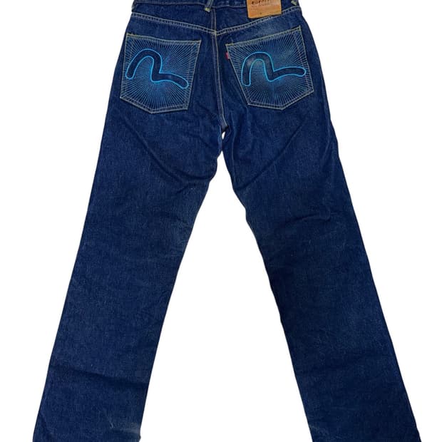EVISU 00s 아카이브 데님