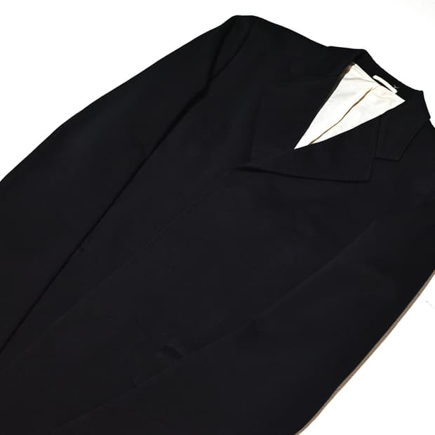 jil sander 2000s archive handstich coat