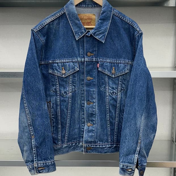 (XL)80~90'S 리바이스 USA 트러커 자켓-M1170