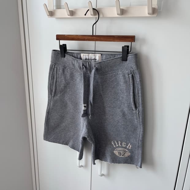 Abercrombie 아베크롬비 면 반바지 추리닝 팬츠