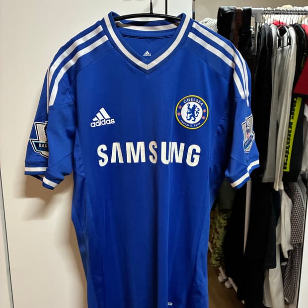 아디다스 첼시 삼성 축구 유니폼 다비드 루이스 (테크핏 M)