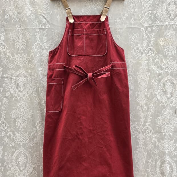 캔버스 에이프런 (made in japan)