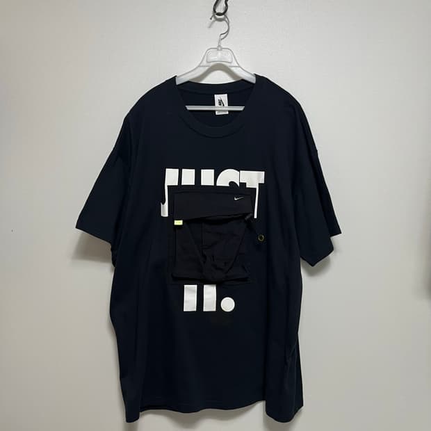 나이키 ISPA JDI 숏슬리브 티셔츠 블랙 xl