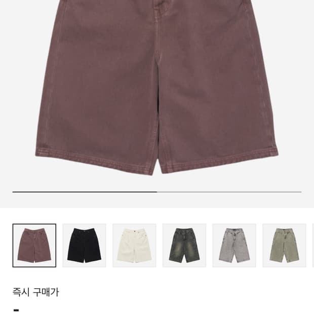 미스치프 버뮤다팬츠 로즈브라운 M