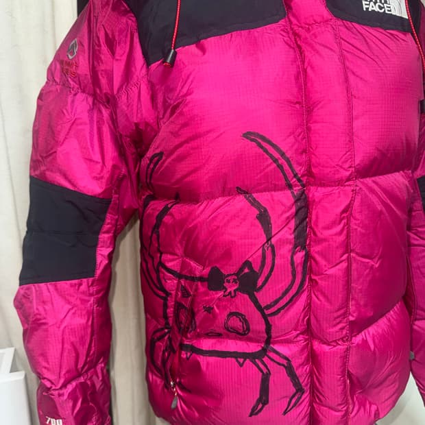 The North Face 700 custom padding