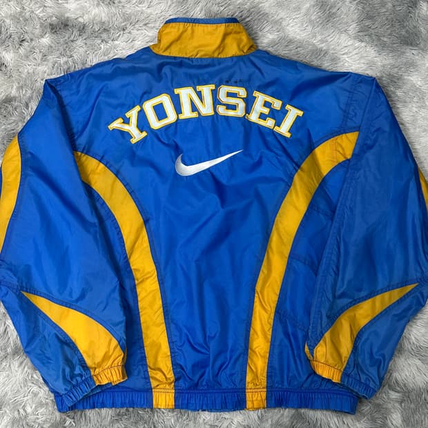 나이키 90s 연세대 농구팀 대장급 바람막이 XL