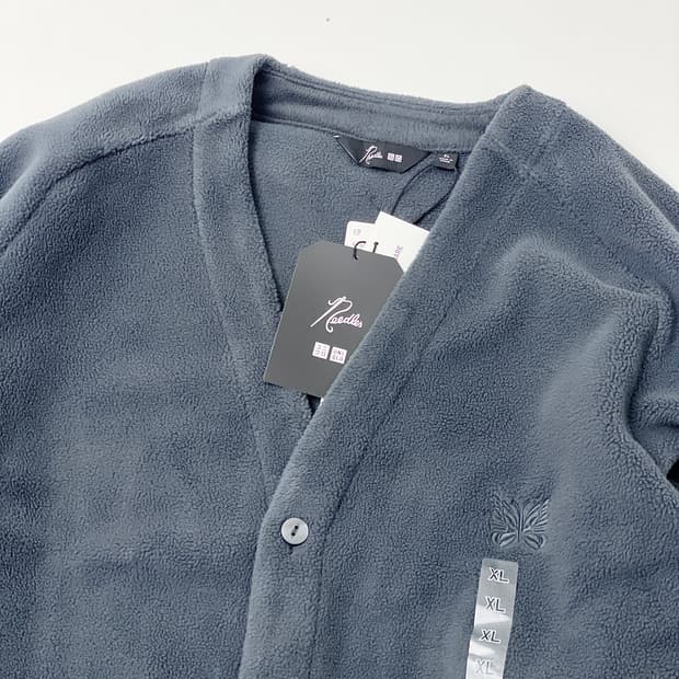 [택포] 유니클로 니들스 후리스 그레이 XL