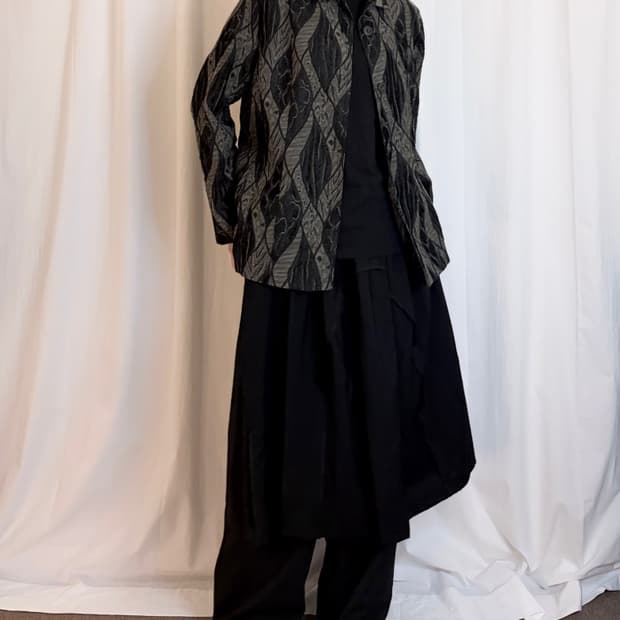 Jacquard Pattern Short Jacket