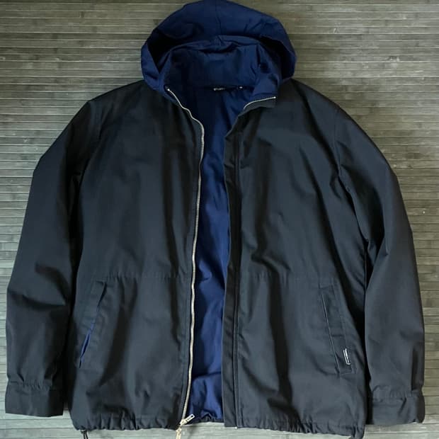 90‘s usa blue padded jacket