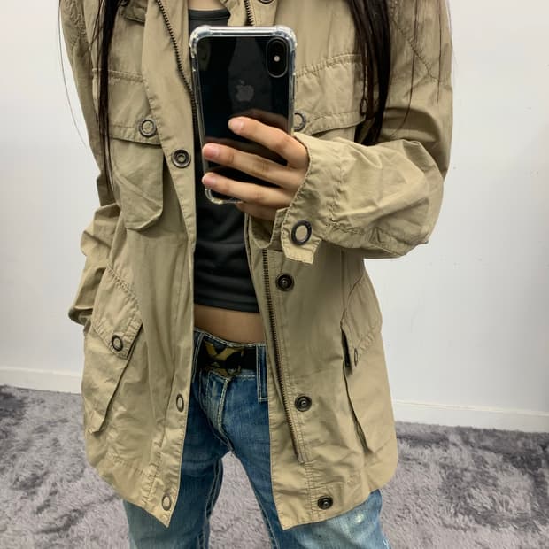  캘빈클라인 진 사파리 자켓