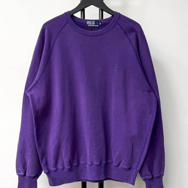 폴로랄프로렌 90s 베이직 포니 크루넥 스웻셔츠