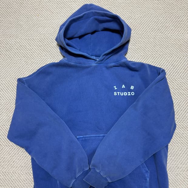 아이앱 피그먼트 후드 로얄블루L