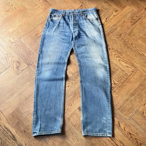 [36]00's 리바이스 USA 501XX 블랭크탭 맥시코제 데님 팬츠