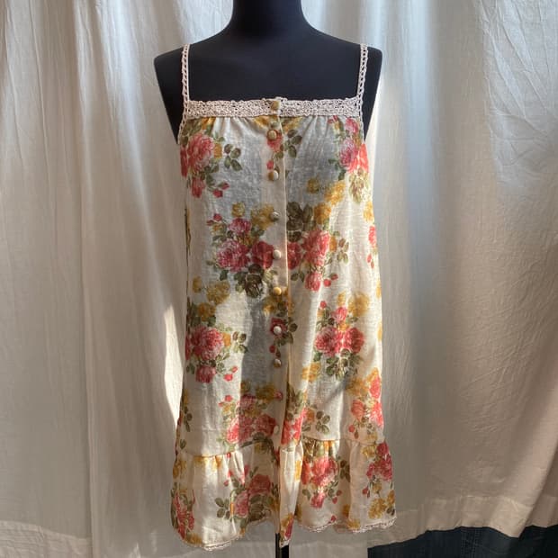 플라워 롱슬리브리스(M)